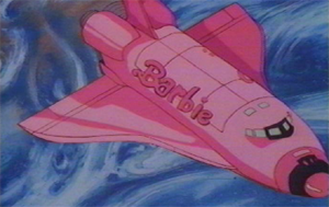 barbie spaceship