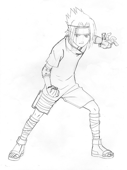 sasuke shippuden sketch