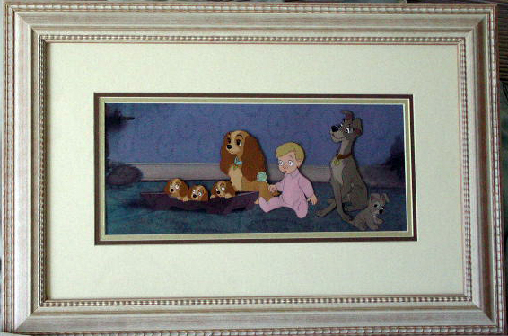 Star Phoenix Art Gallery - Disney (1955) Lady And The Tramp - Original 