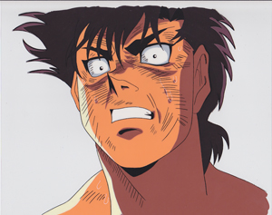 HAJIME NO IPPO TAKESHI SENDO ANIME PRODUCTION CEL 10